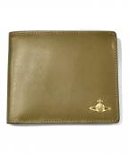 Vivienne Westwoodヴィヴィアンウエストウッド）の古着「2つ折り財布」｜カーキ