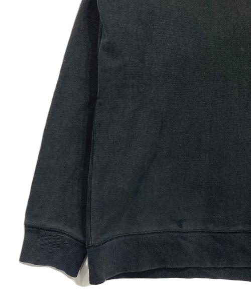 stussy（ステューシー）stussy (ステューシー) ワンポイントロゴスウェット ブラック サイズ:XLの古着・服飾アイテム