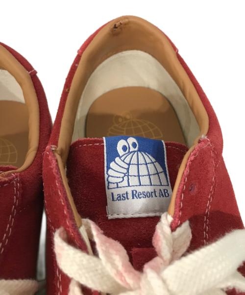LAST RESORT AB（ラストリゾートエービー）Last Resort AB (ラストリゾートエービー) SUEDE LO レッド サイズ:24.5の古着・服飾アイテム