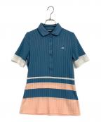 J. LINDEBERGジェイリンドバーグ）の古着「ポロシャツ」｜ブルー
