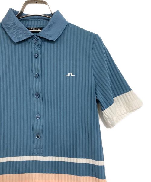 J. LINDEBERG（ジェイリンドバーグ）J. LINDEBERG (ジェイリンドバーグ) ポロシャツ ブルー サイズ:SIZE Sの古着・服飾アイテム