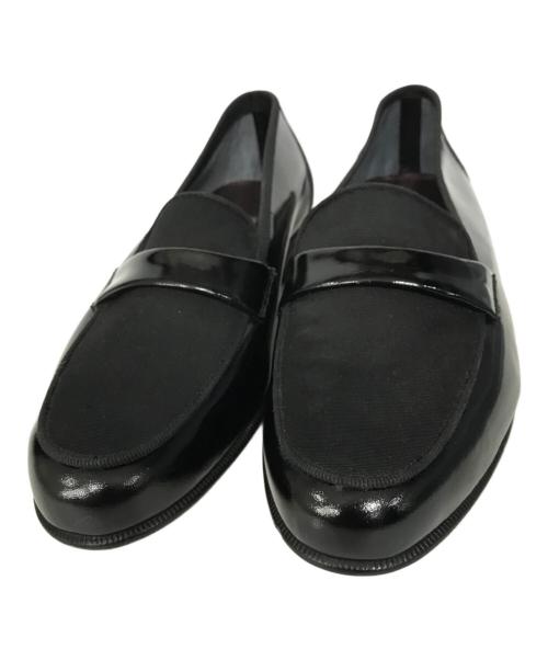 Salvatore Ferragamo（サルヴァトーレ フェラガモ）Salvatore Ferragamo (サルヴァトーレ フェラガモ) 切替オペラパンプス ブラック サイズ:８EEの古着・服飾アイテム