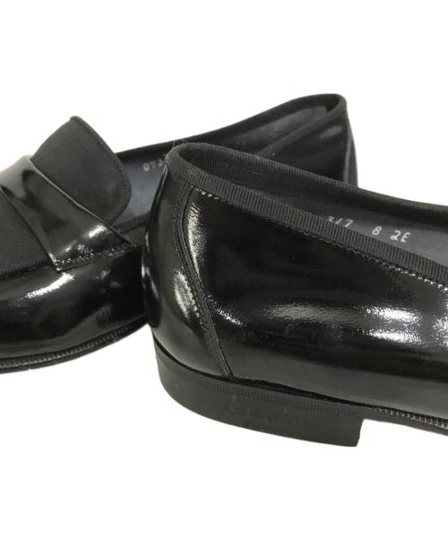 Salvatore Ferragamo（サルヴァトーレ フェラガモ）Salvatore Ferragamo (サルヴァトーレ フェラガモ) 切替オペラパンプス ブラック サイズ:８EEの古着・服飾アイテム
