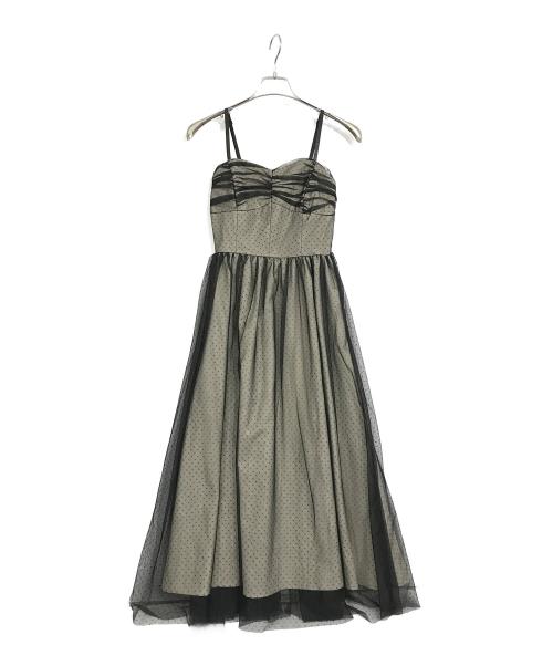 Resexxy（リゼクシー）Resexxy (リゼクシー) カーデセットチュールワンピース ブラック サイズ:FREEの古着・服飾アイテム