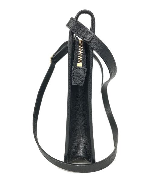 LONGCHAMP（ロンシャン）LONGCHAMP (ロンシャン) ル フローネ S ジップクロスボディバッグ ブラックの古着・服飾アイテム