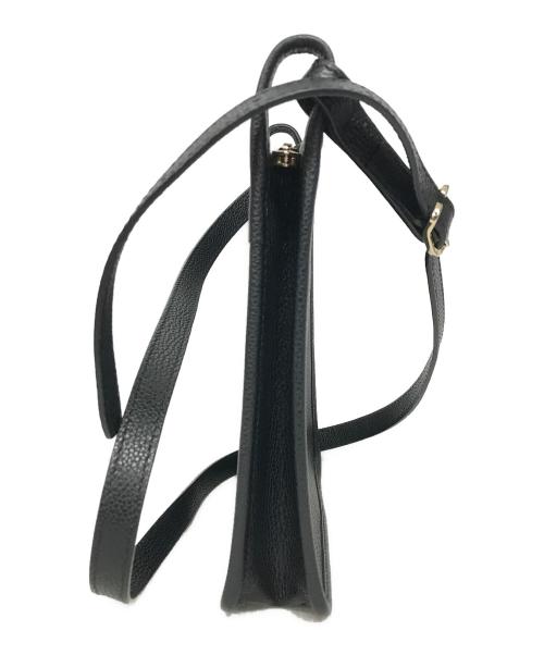 LONGCHAMP（ロンシャン）LONGCHAMP (ロンシャン) ル フローネ S ジップクロスボディバッグ ブラックの古着・服飾アイテム