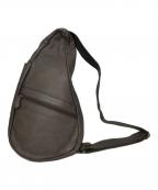 healthy back bagヘルシーバックバッグ）の古着「レザーショルダーバッグ」｜ブラウン