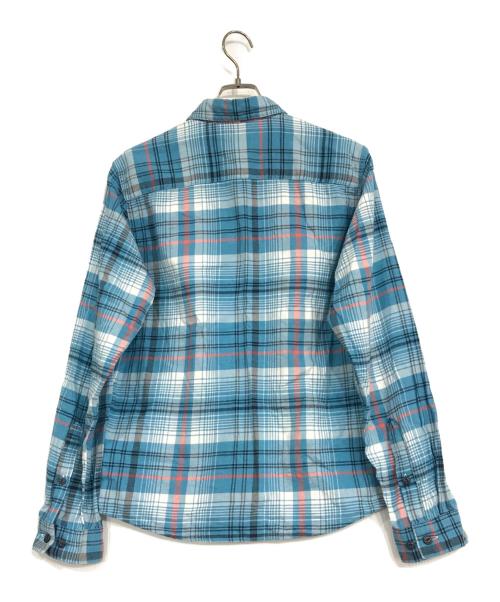 Patagonia（パタゴニア）Patagonia (パタゴニア) ライトウェイト・フィヨルド・フランネル・シャツ ブルー サイズ:Sの古着・服飾アイテム