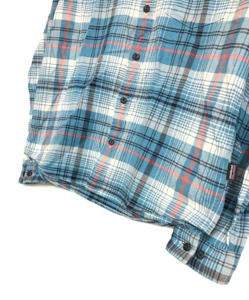 Patagonia（パタゴニア）Patagonia (パタゴニア) ライトウェイト・フィヨルド・フランネル・シャツ ブルー サイズ:Sの古着・服飾アイテム
