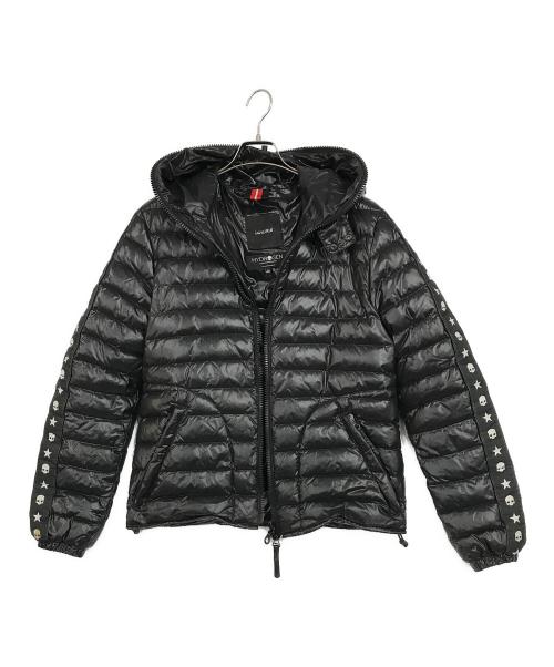 DUVETICA（デュベティカ）DUVETICA (デュベティカ) HYDROGEN (ハイドロゲン) ダウンジャケット ブラック サイズ:SIZE 48の古着・服飾アイテム