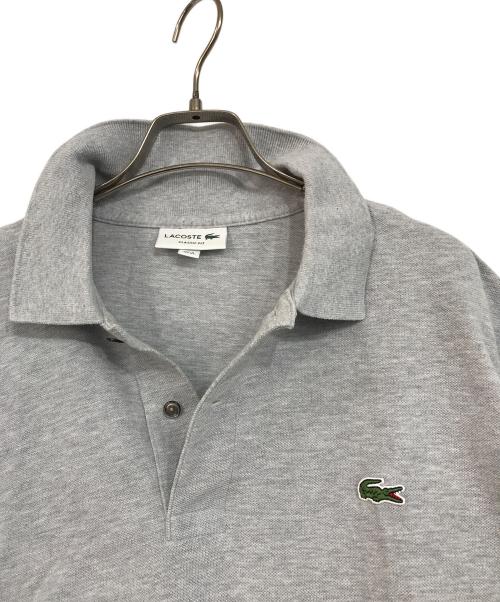 LACOSTE（ラコステ）LACOSTE (ラコステ) ポロシャツ グレー サイズ:US XLの古着・服飾アイテム