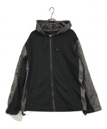 DIESEL（ディーゼル）の古着「J-Rombe フーデッド ジャケット」｜グレー
