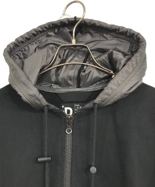 DIESEL（ディーゼル）DIESEL (ディーゼル) J-Rombe フーデッド ジャケット グレー サイズ:48の古着・服飾アイテム