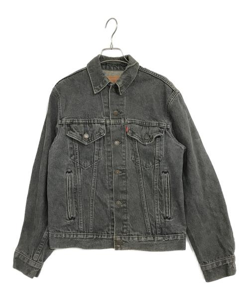 LEVI'S（リーバイス）LEVI'S (リーバイス) ブラックデニムジャケット ブラック サイズ:38の古着・服飾アイテム