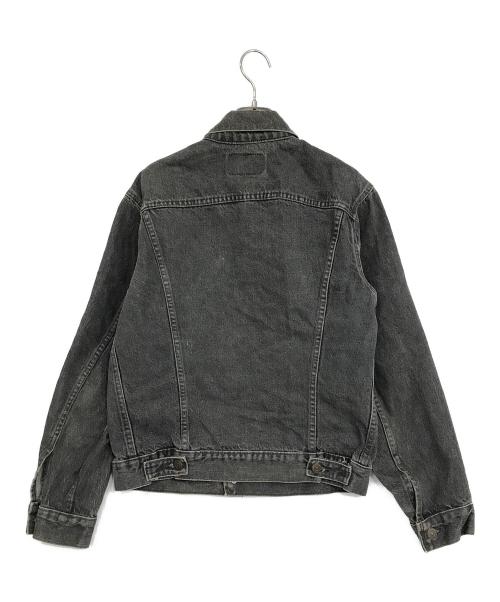 LEVI'S（リーバイス）LEVI'S (リーバイス) ブラックデニムジャケット ブラック サイズ:38の古着・服飾アイテム