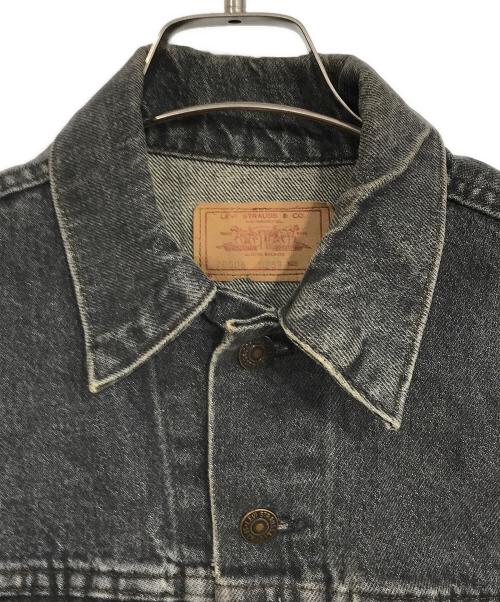 LEVI'S（リーバイス）LEVI'S (リーバイス) ブラックデニムジャケット ブラック サイズ:38の古着・服飾アイテム