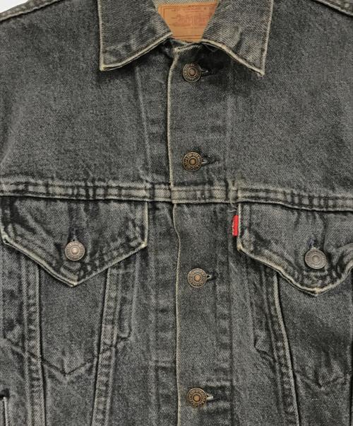 LEVI'S（リーバイス）LEVI'S (リーバイス) ブラックデニムジャケット ブラック サイズ:38の古着・服飾アイテム