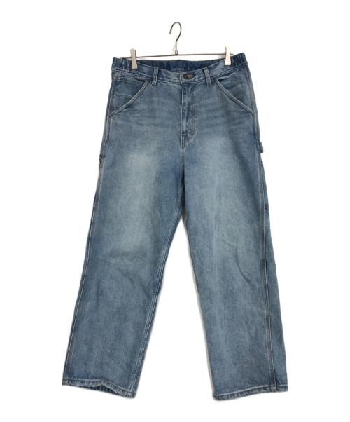 NAUTICA（ノーティカ）NAUTICA (ノーティカ) ワイドペインターデニムパンツ ブルー サイズ:Mの古着・服飾アイテム
