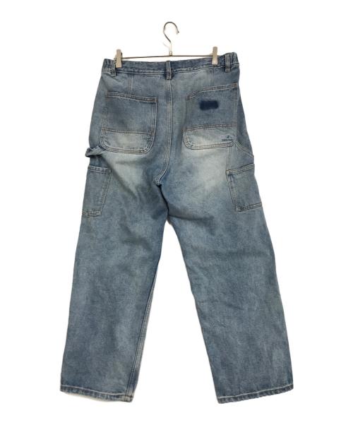 NAUTICA（ノーティカ）NAUTICA (ノーティカ) ワイドペインターデニムパンツ ブルー サイズ:Mの古着・服飾アイテム