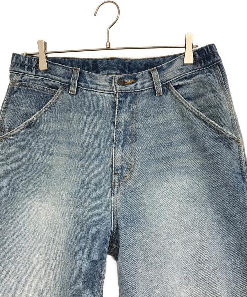 NAUTICA（ノーティカ）NAUTICA (ノーティカ) ワイドペインターデニムパンツ ブルー サイズ:Mの古着・服飾アイテム