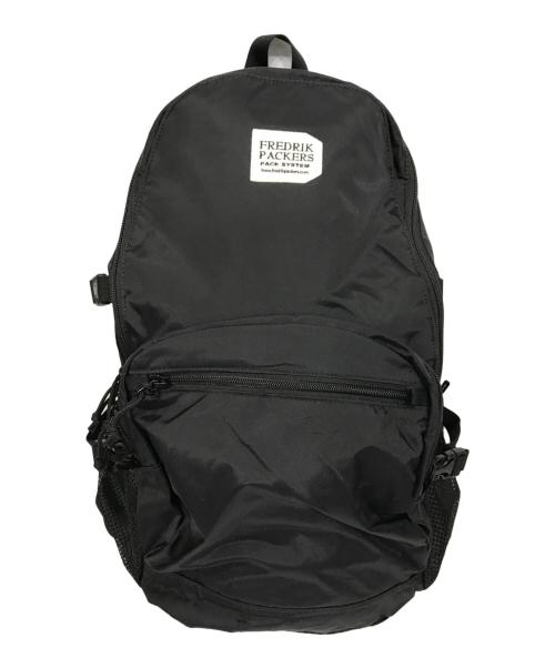 FREDRIK PACKERS（フレドリックパッカーズ）FREDRIK PACKERS (フレドリックパッカーズ) バックパック ブラックの古着・服飾アイテム