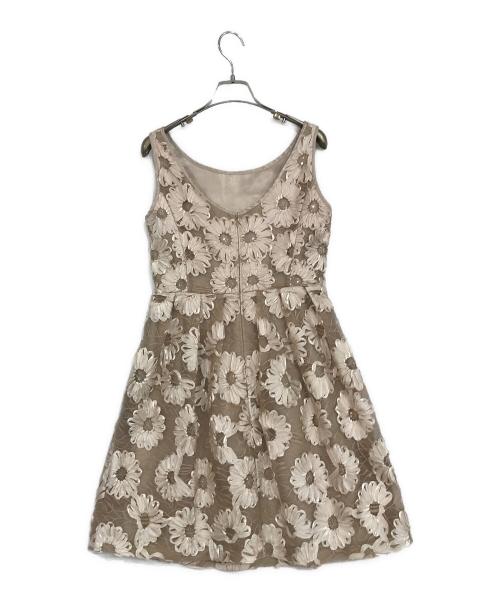 GRACE CLASS（グレースクラス）GRACE CLASS (グレースクラス) ミニワンピース ベージュ サイズ:36の古着・服飾アイテム