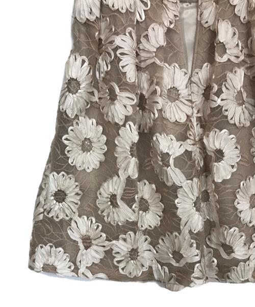 GRACE CLASS（グレースクラス）GRACE CLASS (グレースクラス) ミニワンピース ベージュ サイズ:36の古着・服飾アイテム