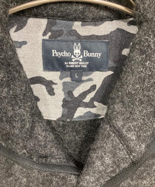 Psycho Bunny（サイコ バニー）Psycho Bunny (サイコ バニー) ウールジャケット ブラック サイズ:Lの古着・服飾アイテム