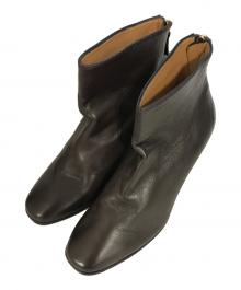 Brenta（ブレンタ）の古着「ショートヒールブーツ」｜ブラウン