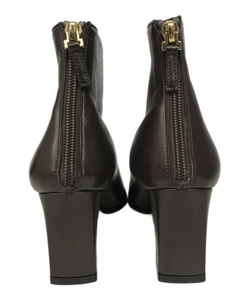 Brenta（ブレンタ）Brenta (ブレンタ) ショートヒールブーツ ブラウン サイズ:35の古着・服飾アイテム