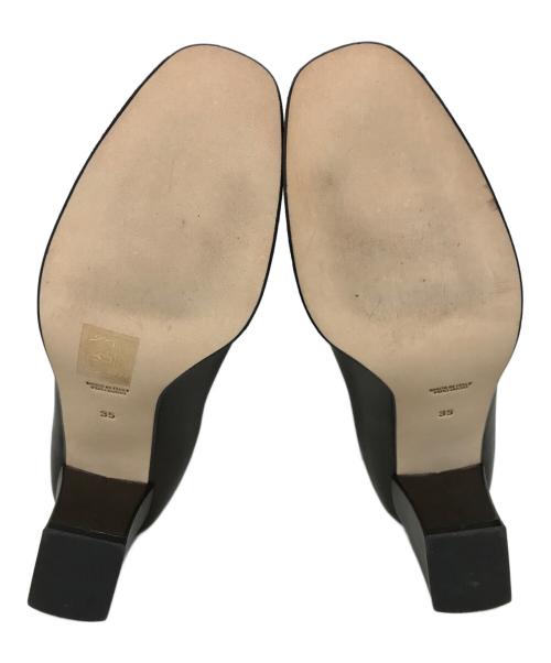 Brenta（ブレンタ）Brenta (ブレンタ) ショートヒールブーツ ブラウン サイズ:35の古着・服飾アイテム