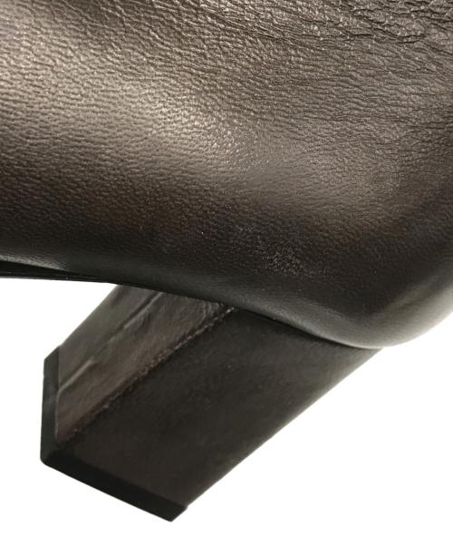 Brenta（ブレンタ）Brenta (ブレンタ) ショートヒールブーツ ブラウン サイズ:35の古着・服飾アイテム