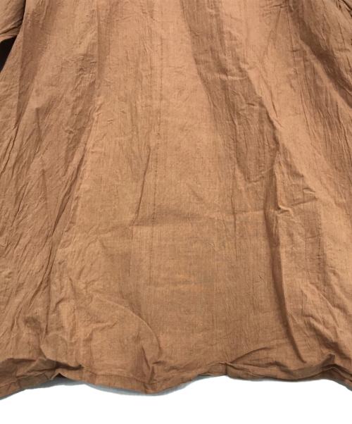 45rpm（45アールピーエム）45rpm (45アールピーエム) 長袖ブラウス ブラウン サイズ:1の古着・服飾アイテム