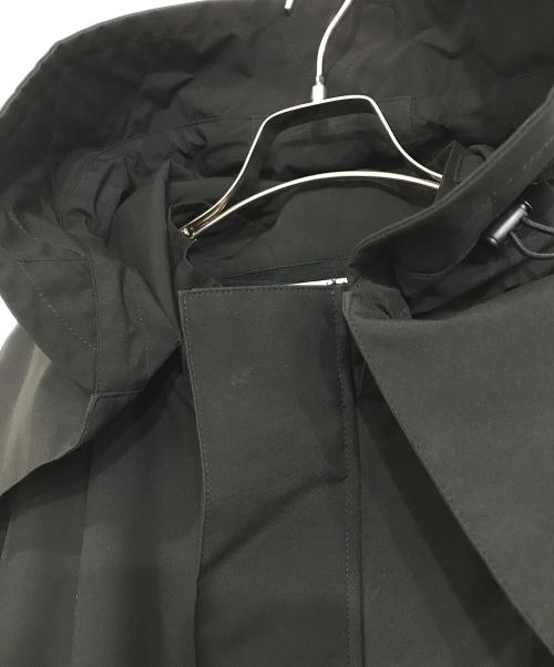 Audrey and John Wad（オードリーアンドジョンワッド）Audrey and John Wad (オードリーアンドジョンワッド) タフタピーチ モッズコート ブラック サイズ:Fの古着・服飾アイテム