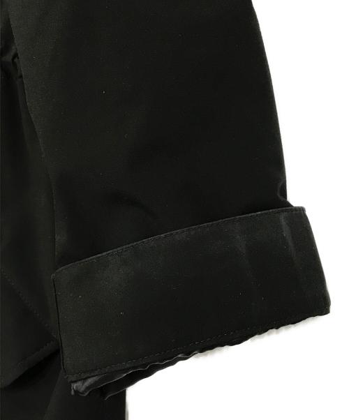 Audrey and John Wad（オードリーアンドジョンワッド）Audrey and John Wad (オードリーアンドジョンワッド) タフタピーチ モッズコート ブラック サイズ:Fの古着・服飾アイテム