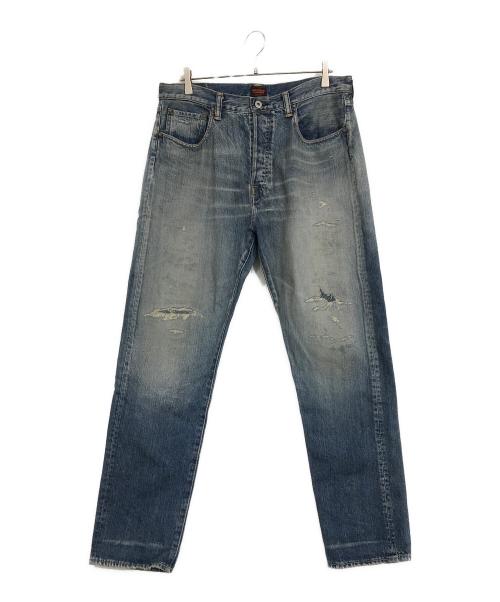 AVIREX（アヴィレックス）AVIREX (アヴィレックス) MOANDMO CLOTHING CON DENIM PANTS インディゴ サイズ:SZIE 36の古着・服飾アイテム