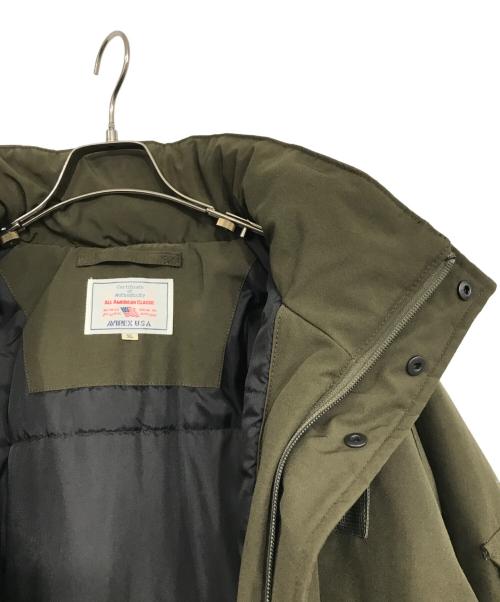 AVIREX（アヴィレックス）AVIREX (アヴィレックス) 中綿コート オリーブ サイズ:SIZE XLの古着・服飾アイテム