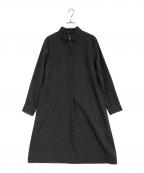 FRED PERRYフレッドペリー）の古着「シャツワンピース」｜グレー