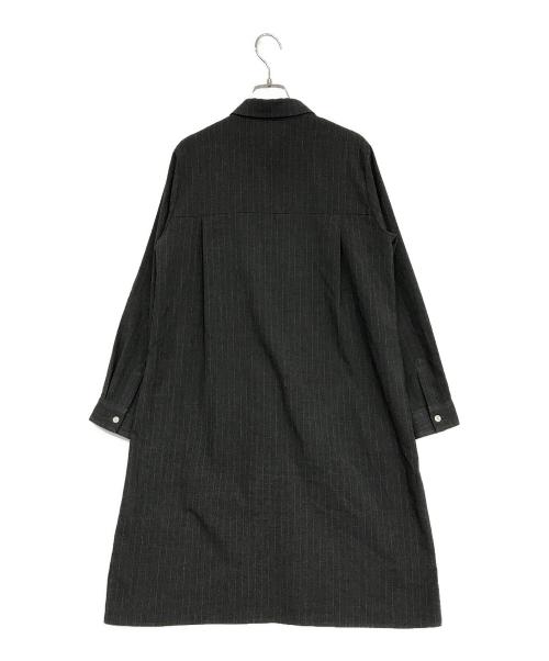 FRED PERRY（フレッドペリー）FRED PERRY (フレッドペリー) シャツワンピース グレー サイズ:SZIE 8の古着・服飾アイテム
