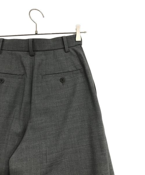 Plage（プラージュ）Plage (プラージュ) WOOL スラックス グレー サイズ:SIZE 34の古着・服飾アイテム