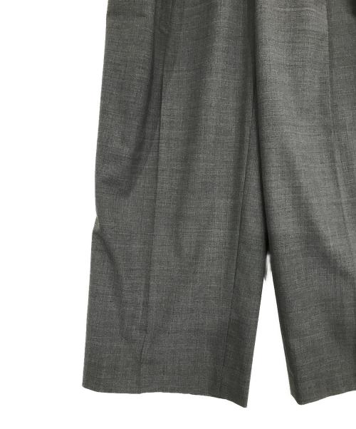 Plage（プラージュ）Plage (プラージュ) WOOL スラックス グレー サイズ:SIZE 34の古着・服飾アイテム