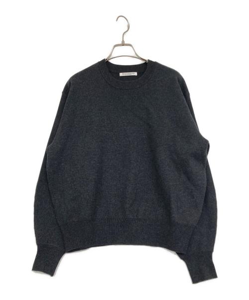 BEAUTY&YOUTH（ビューティーアンドユース）BEAUTY&YOUTH (ビューティーアンドユース) ミラノリブ ボリュームスリーブ プルオーバー グレー サイズ:記載無しの古着・服飾アイテム