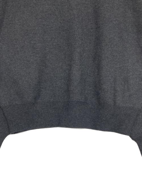 BEAUTY&YOUTH（ビューティーアンドユース）BEAUTY&YOUTH (ビューティーアンドユース) ミラノリブ ボリュームスリーブ プルオーバー グレー サイズ:記載無しの古着・服飾アイテム