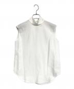 DRESSTERIORドレステリア）の古着「バックリボンハイネック」｜ホワイト