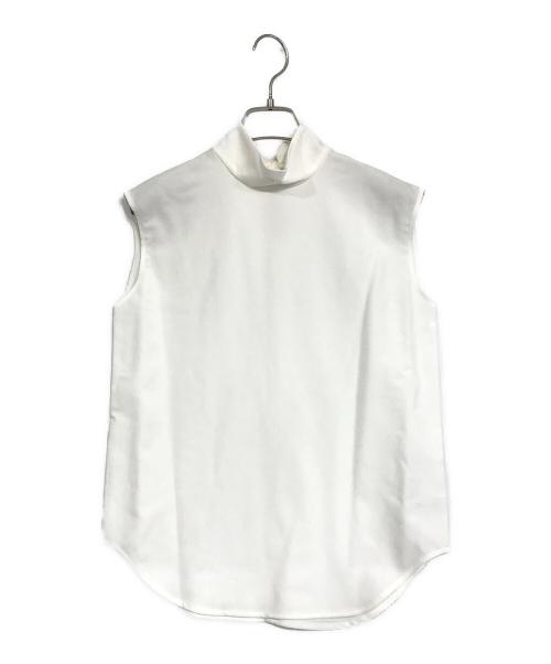 DRESSTERIOR（ドレステリア）DRESSTERIOR (ドレステリア) バックリボンハイネック ホワイト サイズ:SZIE 34の古着・服飾アイテム