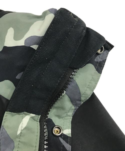 THE NORTH FACE（ザ ノース フェイス）THE NORTH FACE (ザ ノース フェイス) Novelty Mountain Light Jacket ブラック×グリーン サイズ:Sの古着・服飾アイテム