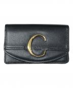 Chloeクロエ）の古着「クロエCコインケース」｜ブラック