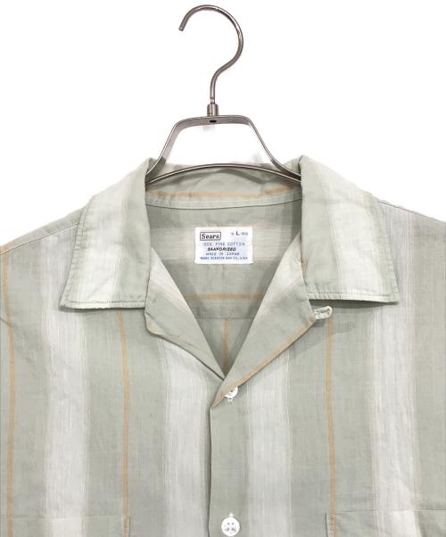 Sears（シアーズ）Sears (シアーズ) オープンカラーシャツ 黄緑 サイズ:Lの古着・服飾アイテム