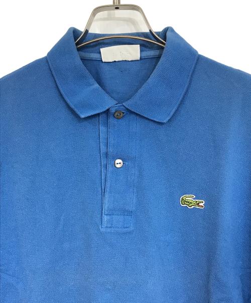 LACOSTE（ラコステ）LACOSTE (ラコステ) ポロシャツ ブルー サイズ:5の古着・服飾アイテム