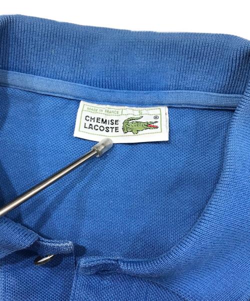 LACOSTE（ラコステ）LACOSTE (ラコステ) ポロシャツ ブルー サイズ:5の古着・服飾アイテム